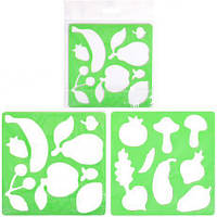 Від 7 шт. Набір з 2-ох трафаретів "Сад та огород" купит оптом