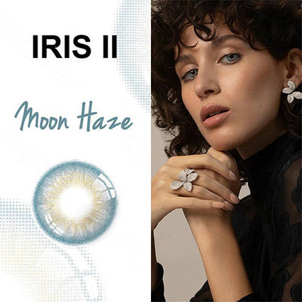 Сіро-блакитні контактні лінзи IRIS