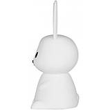 Сенсорний м'який нічник Зайчик Silicone Bunny, акумулятор 1200 мАг, 20 см, фото 7