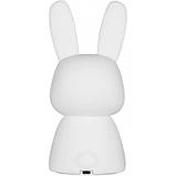 Сенсорний м'який нічник Зайчик Silicone Bunny, акумулятор 1200 мАг, 20 см, фото 8