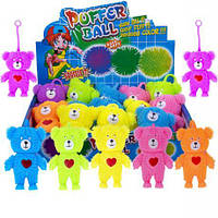 От 4 шт. Ведмедик гумовий, що світиться, на палець 14-48 купить оптом