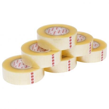 Від 6 шт. Скотч упаковочный (СТ-50) 700, 45мм, 50 мкм купити дешево оптом в інтернет-магазині