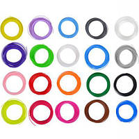 Від 20 шт. Запаски до 3d Ручки (PLA 20шт по 10м ) купити дешево оптом в інтернет-магазині