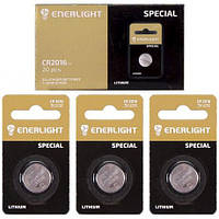 От 20 шт. Батарейка ENERLIGHT "таблетка" 2016 502512 купить оптом