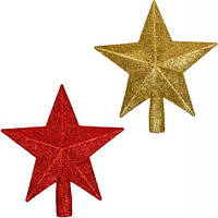 Від 15 шт. Верхівка "Зірка" 15см 12-143  купити дешево оптом в інтернет-магазині