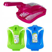 Від 2 шт. Щітка-ролик подвійна для чищення килима з ручкою 15*10,5*3см A-8012 купити дешево оптом в інтернет-магазині