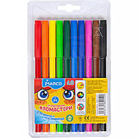 От 4 шт. Фломастери 10 кольорів "1690" MARCO купить оптом