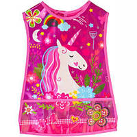 Від 3 шт. Фартух - накидка дитячий силікон "Єдиноріг"№1 23560-19 купити дешево оптом в інтернет-магазині