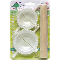 Від 4 шт. Форма для ліплення вареників пластик 658 купити дешево оптом в інтернет-магазині