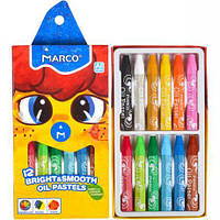 Від 2 шт. Пастель масляна 12 кольорів, 1100/ОР-12СВ MARCO купит оптом