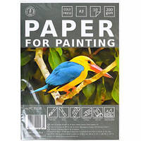 Від 2 шт. Папір для малювання А3 10 аркушів, 200г/м², в п/п пакеті купити дешево оптом в інтернет-магазині