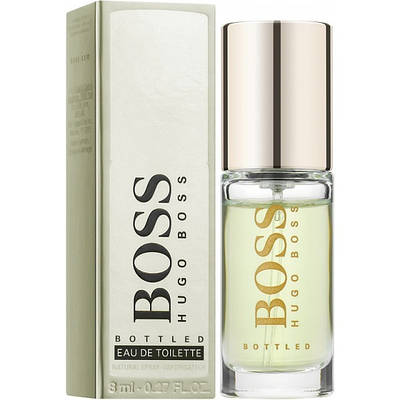Чоловічі міні-парфуми Hugo Boss Boss Bottled 8ml оригінал, пряний аромат з цитрусовими нотками
