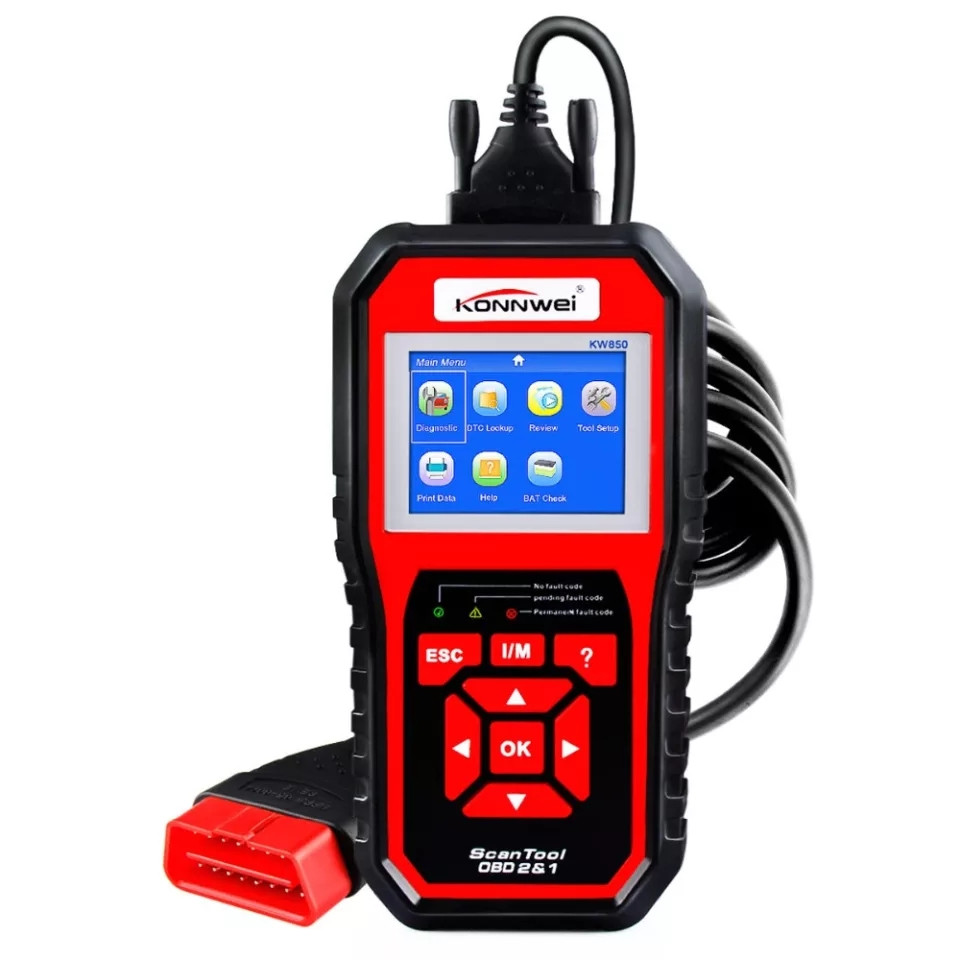 Автосканер Konnwei KW850 OBDII+CAN, фото 1