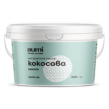 Кокосова паста (манна), 500г, відро, натуральна без домішок