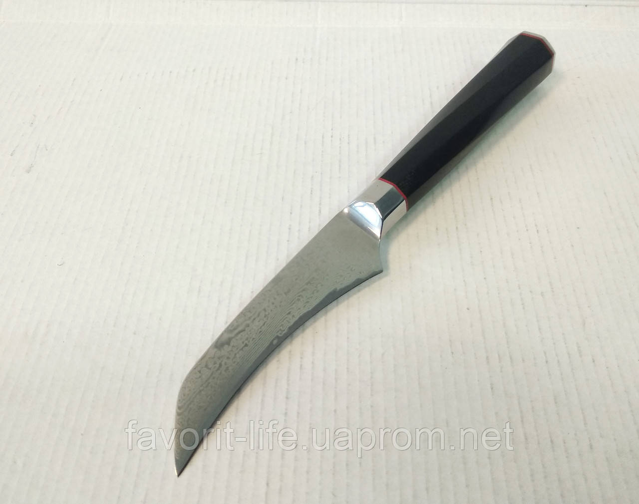 Нож для чистки овощей Damascus DK-AK 3008 AUS-10 9 см дамасская сталь 73 слоев (88051) - фото 9 - id-p556194523