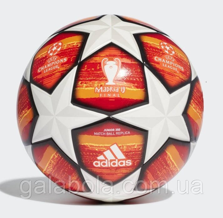 М'яч футбольний полегшений Adidas Finale 19 League Junior 350 DN8681 (розмір 4)