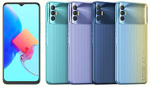 Смартфон TECNO Spark 8p (KG7n) 4/64Gb NFC Dual SIM Atlantic Blue, фото 3