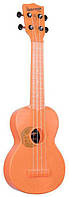 Укулеле Kala Waterman Fluorescent Orange Soprano Ukulele