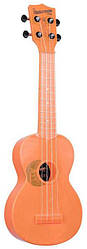 Укулеле KALA WATERMAN FLUORESCENT ORANGE SOPRANO UKULELE