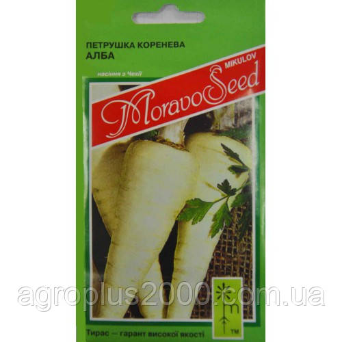 Насіння Петрушка кореневе Алба 3 грами Moravoseed