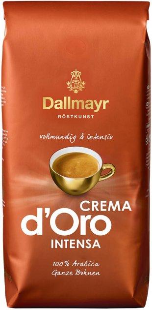 Кофе в зёрнах Dallmayr Crema D'Oro Intensa 1 кг Германия 100% арабика - фото 2 - id-p1573653898