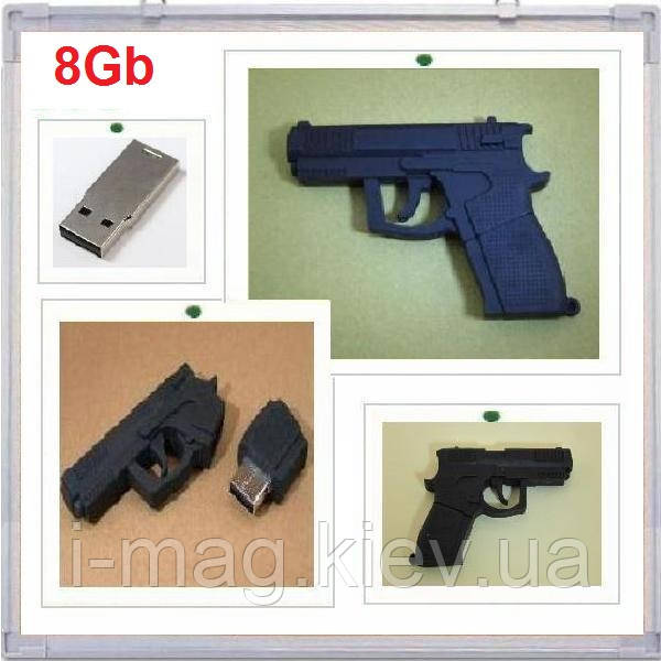 USB - флешка Пістолет Револьвер флеш накопичувач пам'ять