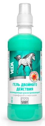 Гель подвійної дії для коней 500 г 15 шт./пач. 17018