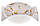 Салатник фарфоровый Опера 18см, цвет - белый с золотом BonaDi 988-285 УПАКОВКА 3 шт. ЦЕНА ОТ ПРИЗВОДИТЕЛЯ, фото 2