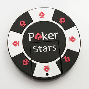 USB - флешка Зірка Покеру флеш пам'ять накопичувач Покер Стар Poker Stars, фото 2