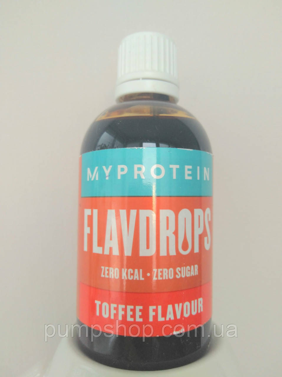 Підсолоджувач нуль калорій MyProtein FlavDrops 100 мл (200 порц.) тоффі