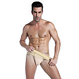 Труси пушап push up накладна штучна вагіна бежеві. Труси Вагіна-Стринги, фото 3