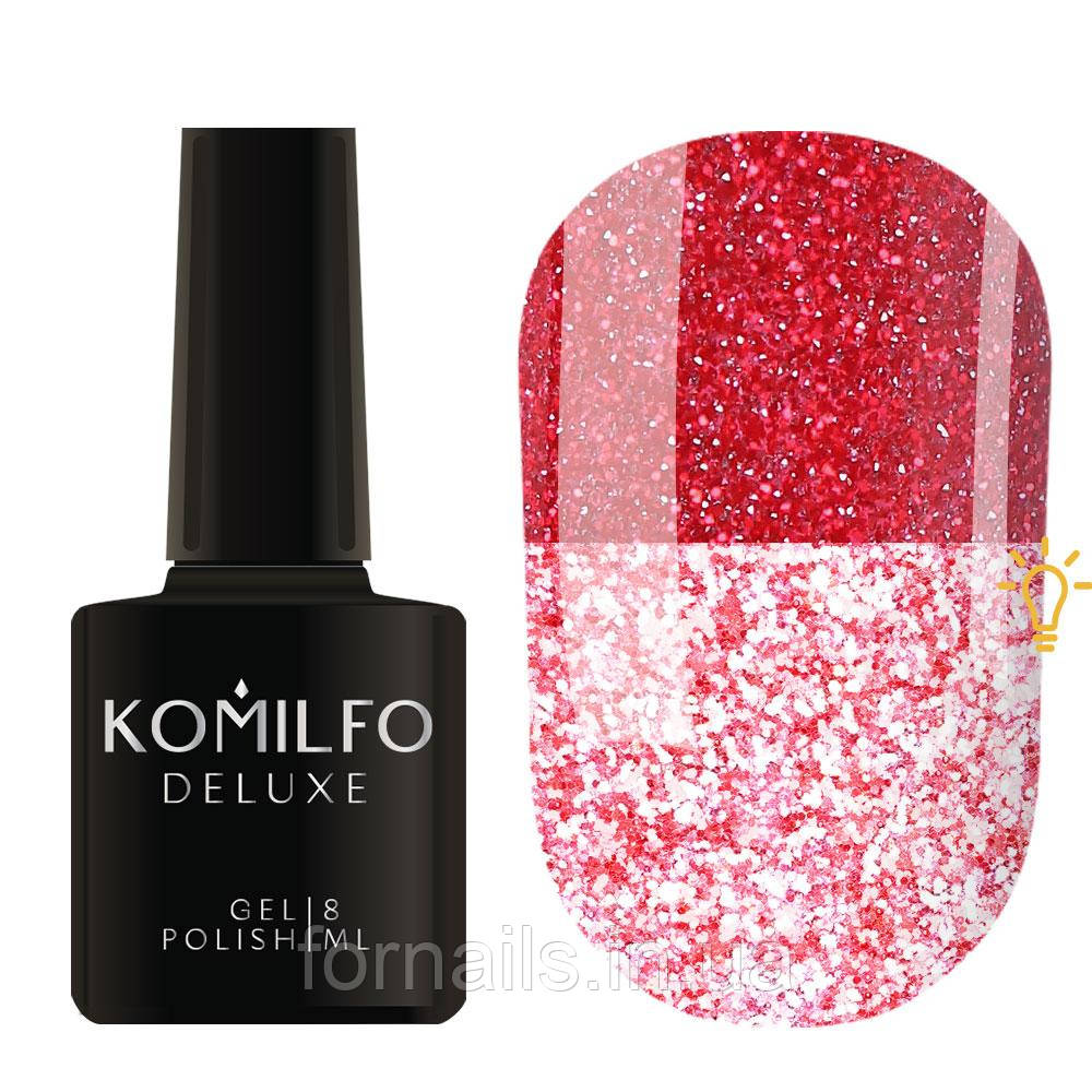 Komilfo Luminous Collection L005 (червоний, світловідбивний), 8 мл