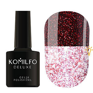 Komilfo Luminous Collection L008 (бордовий, світловідбивний), 8 мл