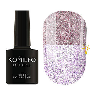 Komilfo Luminous Collection L010 (бузковий, світловідбивний), 8 мл