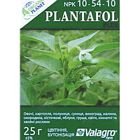 Минеральное удобрение Plantafol (Плантафол) NPK 10-54-10, Valagro, 25 г