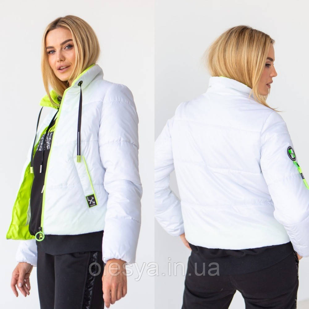 Куртка молодіжна демісезонна з коміром-стійкою 242 Mangelo Розміри 48, фото 1