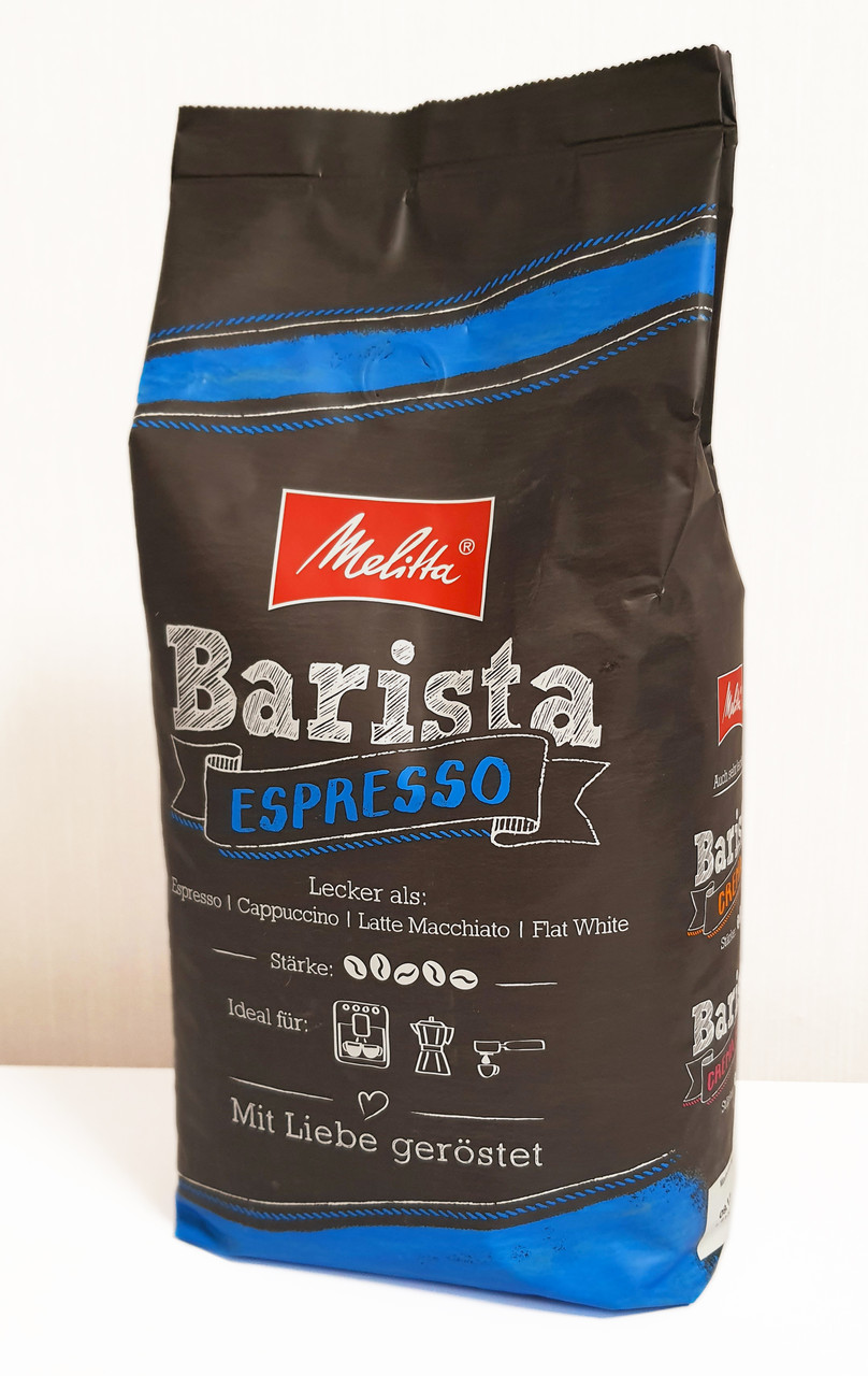Кава в зернах Melitta Barista Espresso 1кг Німеччина