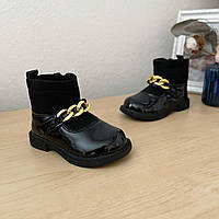 Демі черевики туфлі туфельки святкові на флісі розмір 21 22 23