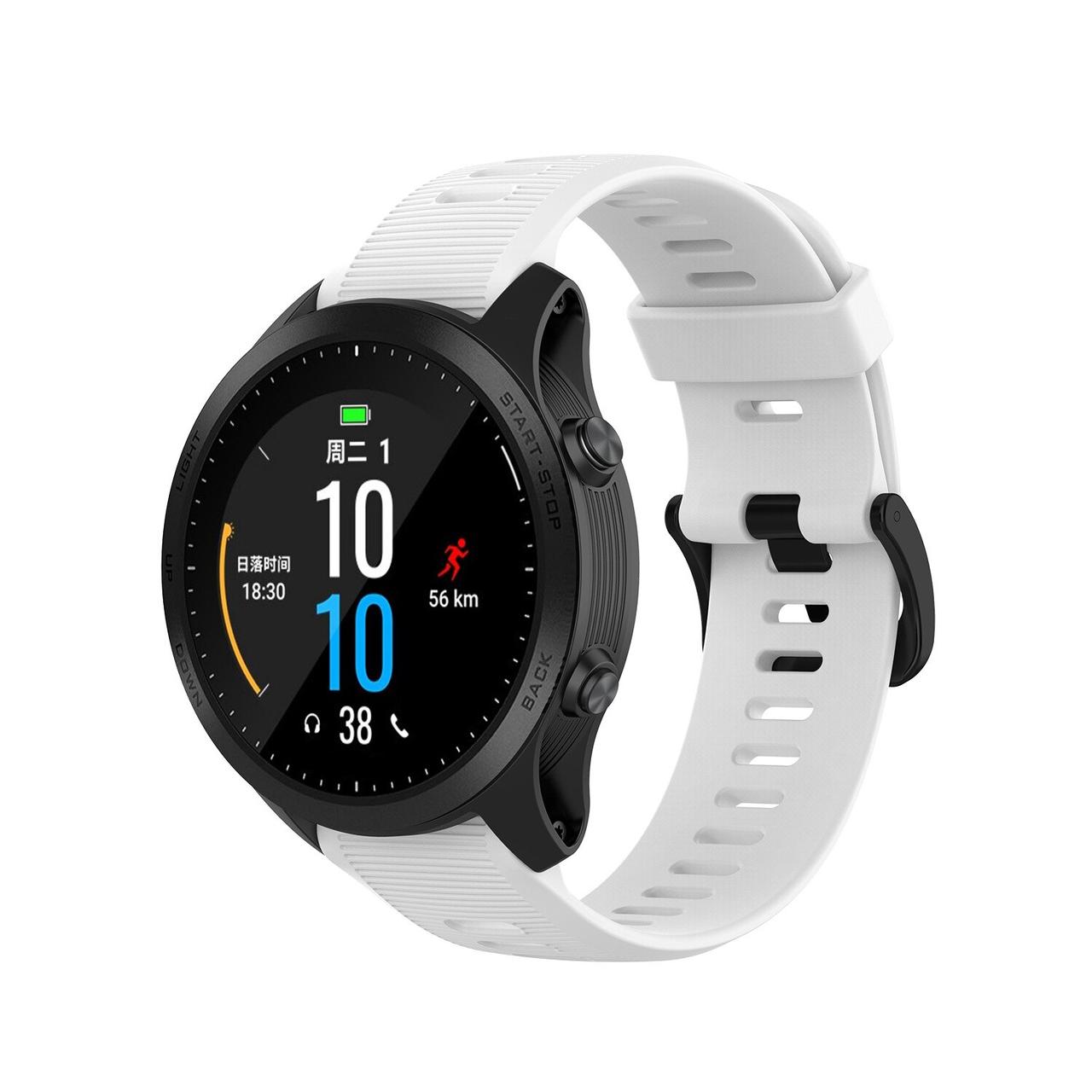 Ремінець для Garmin Forerunner 935/ 945/ Fenix 5, 5 Plus (білий)