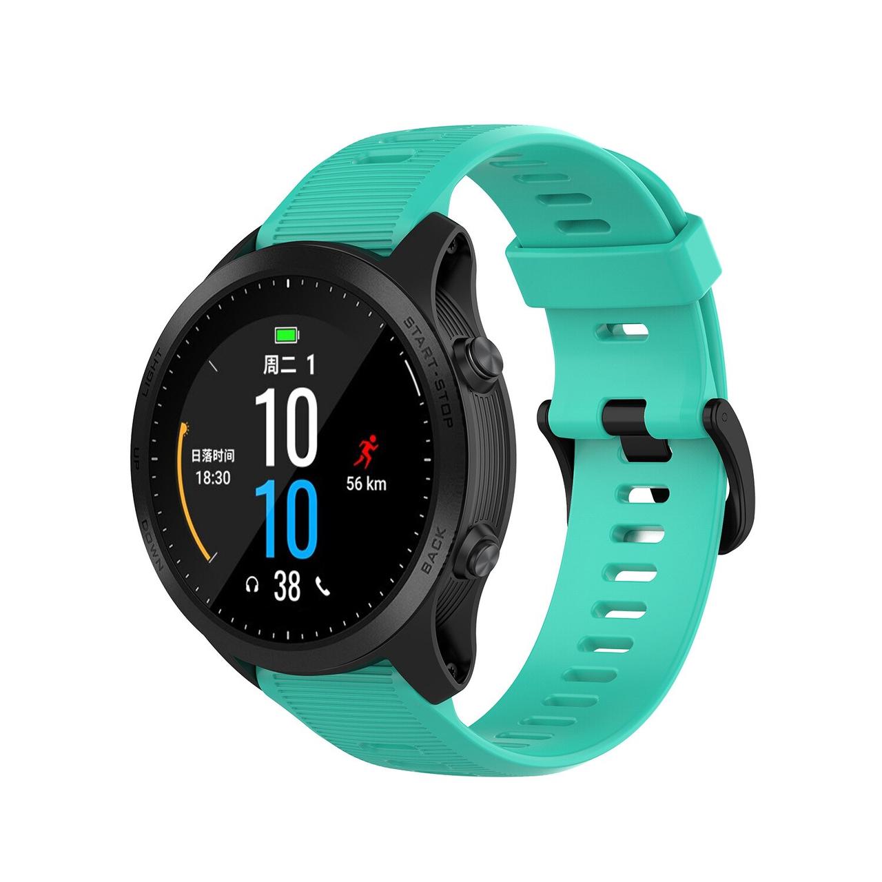 Ремінець для Garmin Forerunner 935/ 945/ Fenix 5, 5 Plus (бірюзовий)