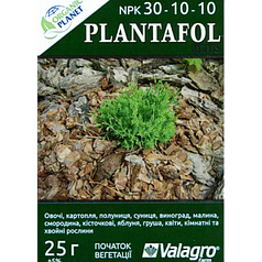 Мінеральне добриво Plantafol (Плантафол) NPK 30-10-10, Valagro, 25 г