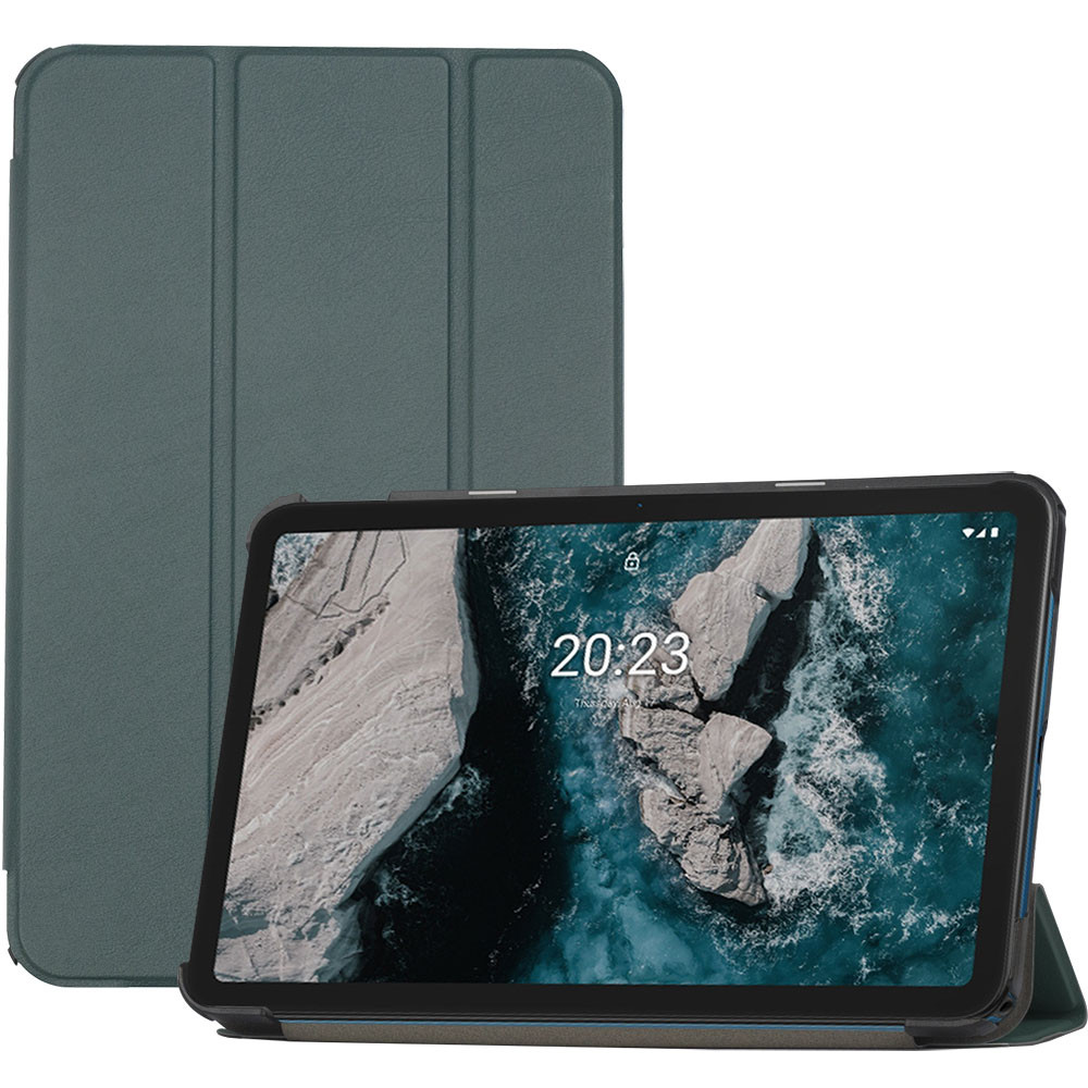 Чохол Galeo Slimline Portfolio для Nokia T20 Dark Green