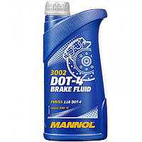 Тормозная жидкость 1л DOT4 Mannol (BYD Амулет) MN3002-1-Mannol