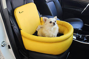 Автокрісло для Собак Sport Lemon M – 45x45x24x52см