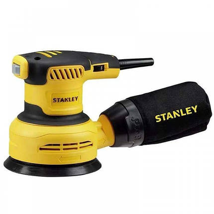 Шліфмашина ексцентрикова мережева STANLEY SS30, 300Вт, 125мм, 13000 об/хв., фото 1
