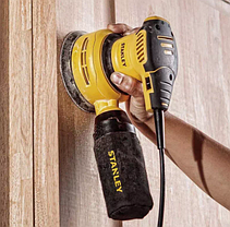 Шліфмашина ексцентрикова мережева STANLEY SS30, 300Вт, 125мм, 13000 об/хв., фото 5