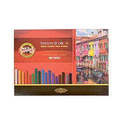 Крейда-пастель суха 36кол TOISON D'OR KIN