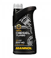 Моторне масло Mannol 7904 TURBO DIESEL 5W-40 1л дизельне синтетичне