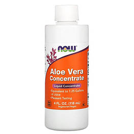 Aloe Vera Concentrate Now Foods 118 мл
