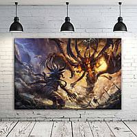 Картина интерьерная на холсте Diablo III